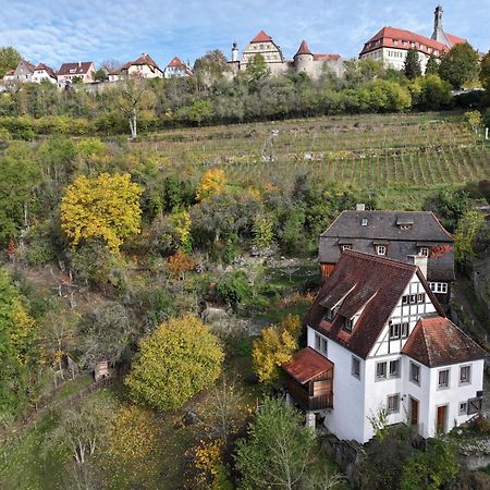 Ferienhaus Kobolzeller Schloesschen A.D.Weinsteige Rothenburg ob der Tauber Zewnętrze zdjęcie